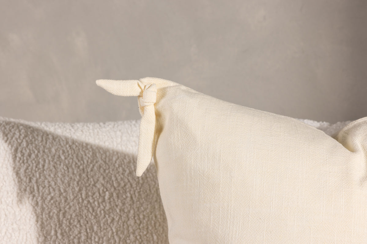 Nora Cushion Cover 60 x 60 White