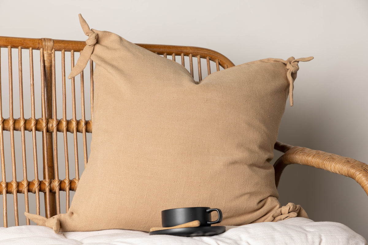 Nora Cushion Cover 60 x 60 Brown