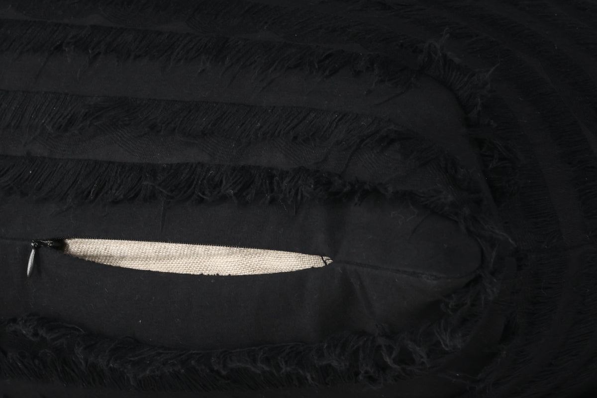 Edith Cushion Cover 40 x 60 Black