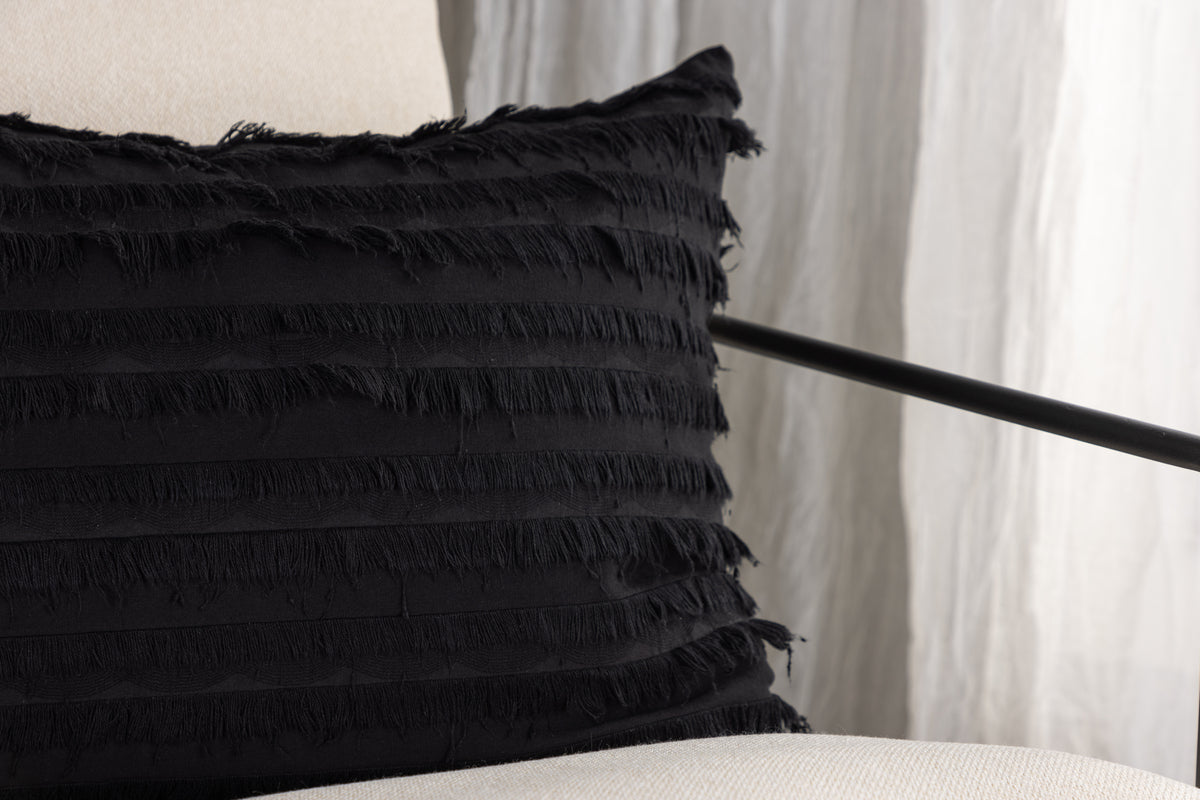 Edith Cushion Cover 40 x 60 Black