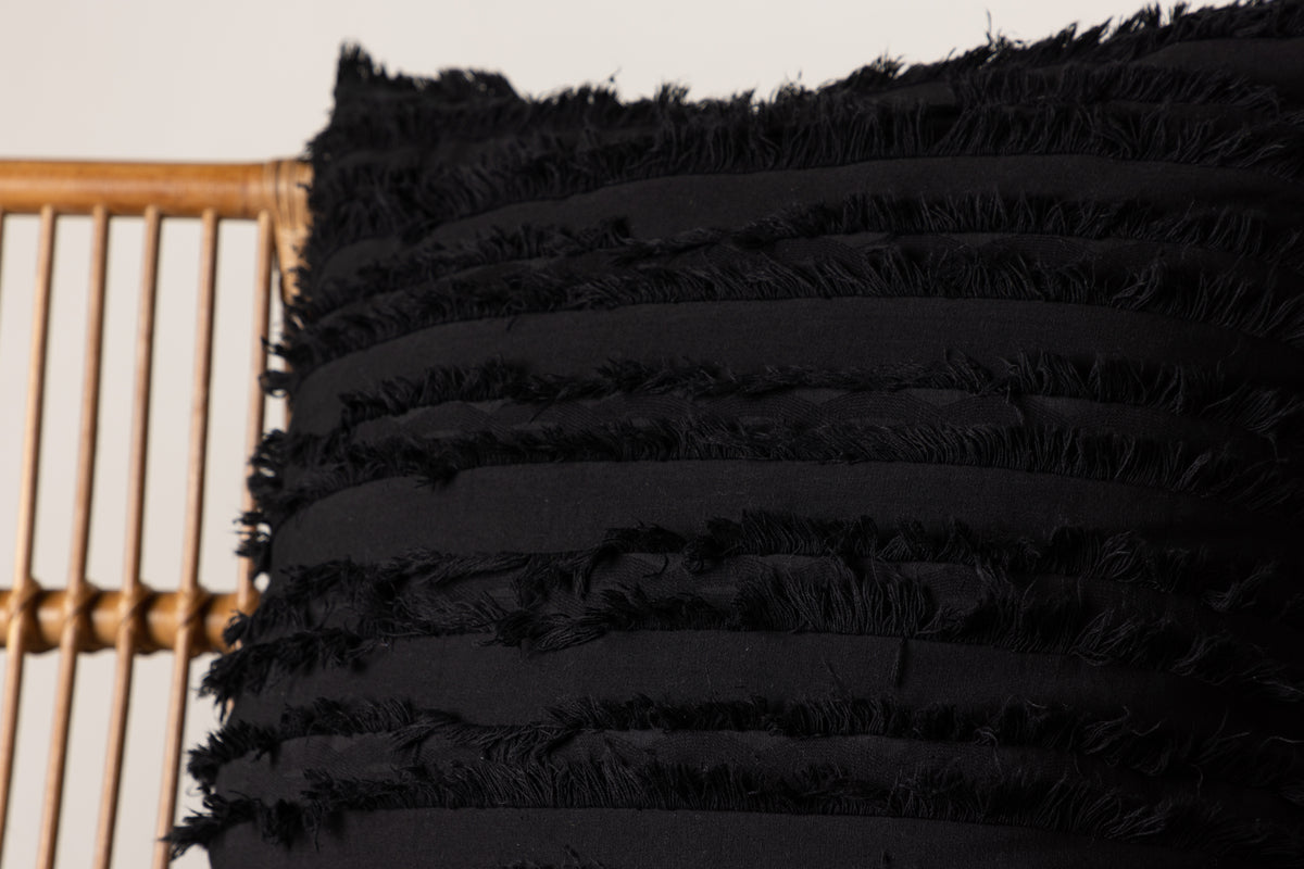 Edith Cushion Cover 60 x 60 Black