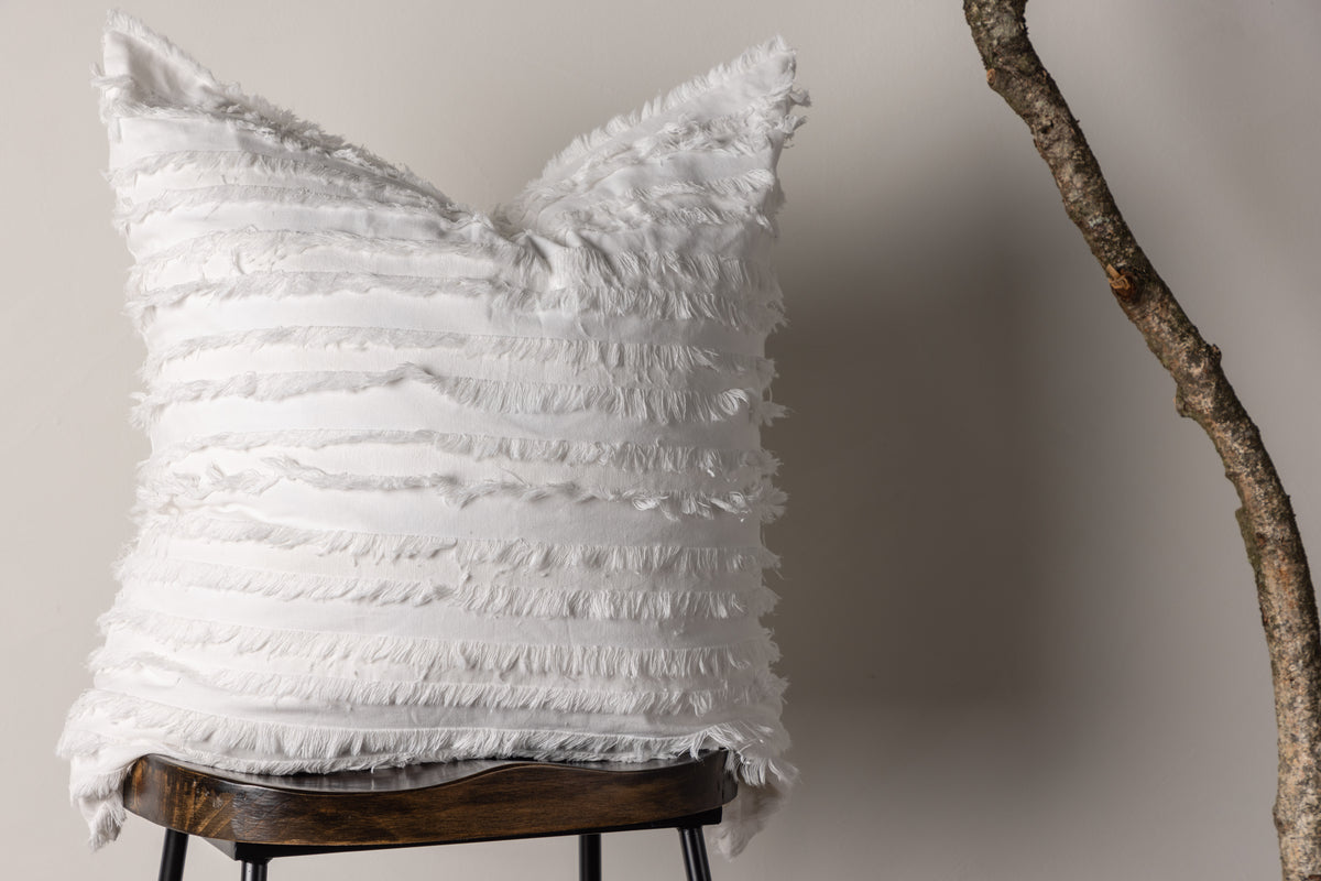 Edith Cushion Cover 60 x 60 White