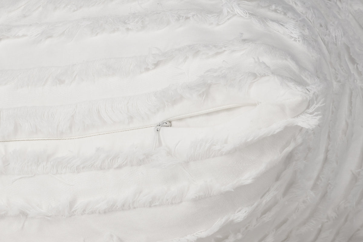 Edith Cushion Cover 60 x 60 White