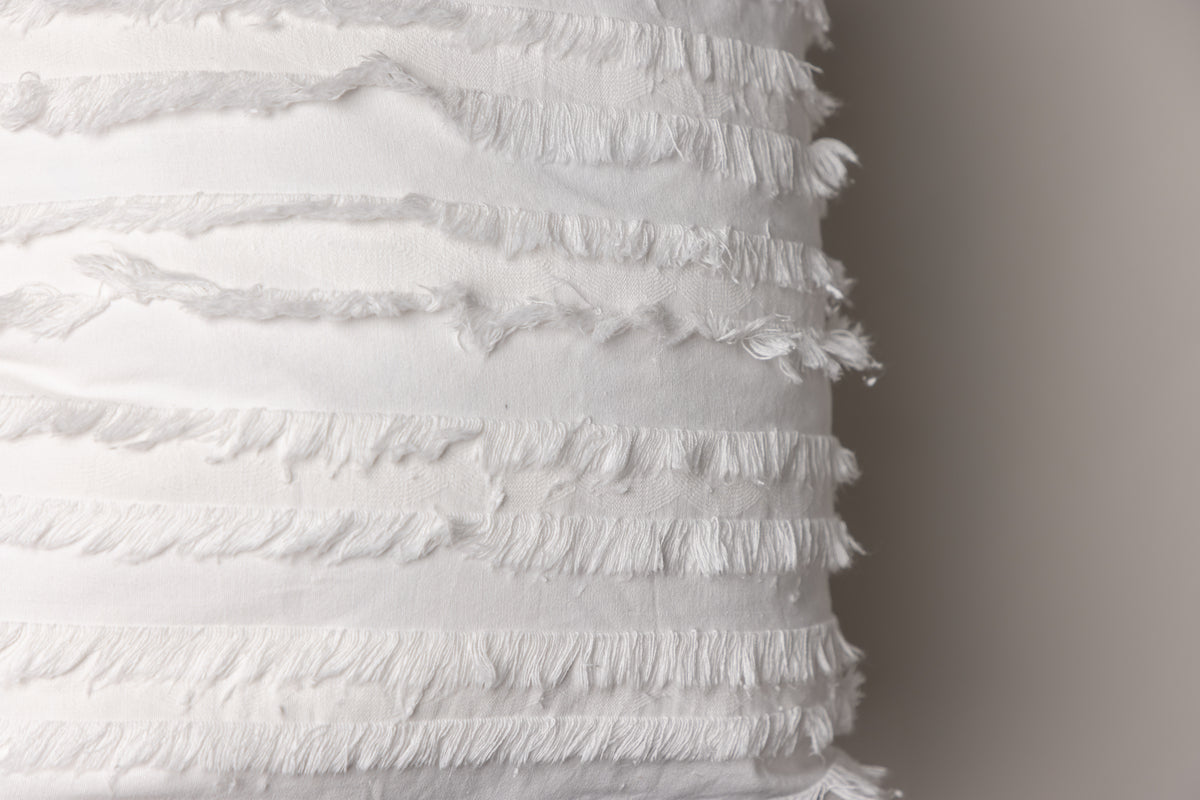 Edith Cushion Cover 60 x 60 White