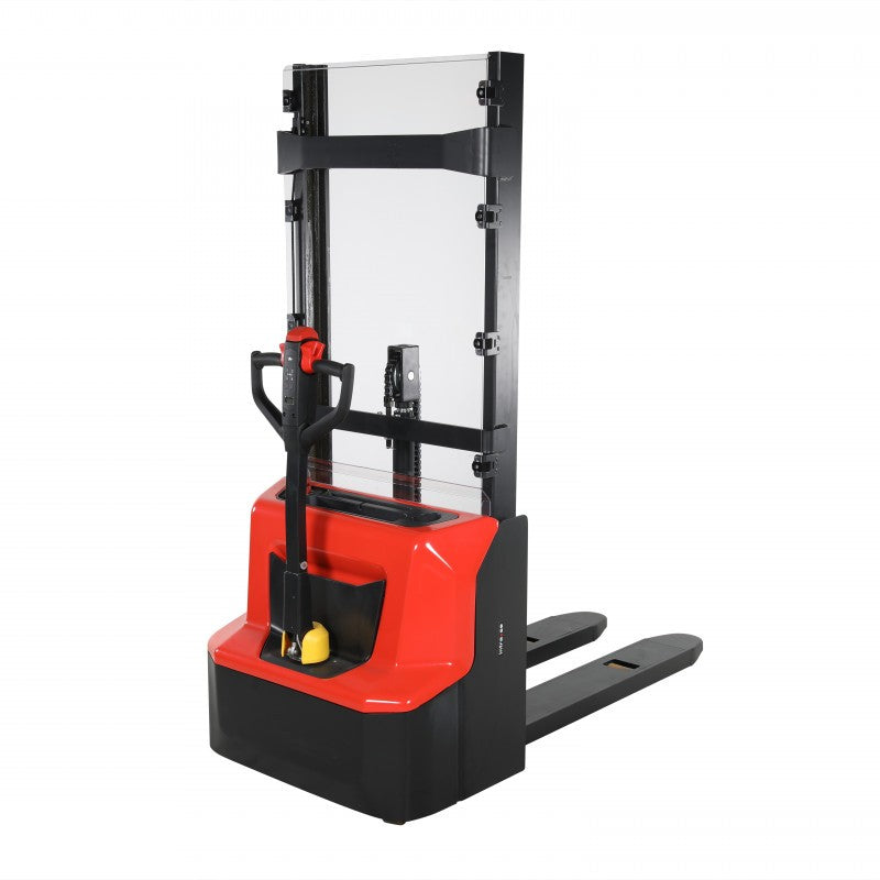 Elektrisk staplare Edge 1200 kg med litiumbatteri, lyfthöjd 1600 mm