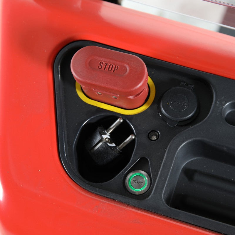 Elektrisk staplare Edge 1200 kg med litiumbatteri, lyfthöjd 1600 mm