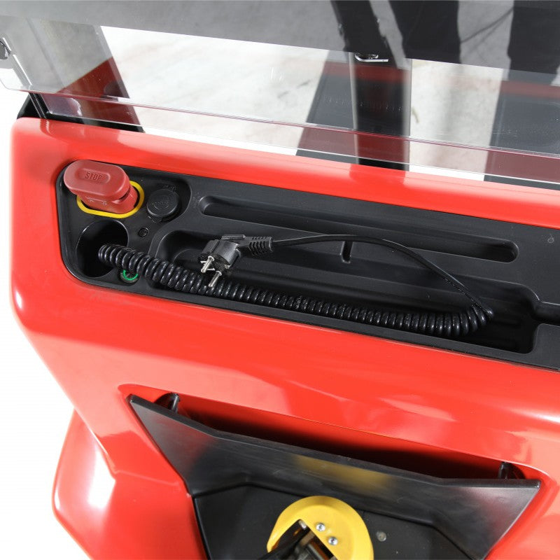 Elektrisk staplare Edge 1200 kg med litiumbatteri, lyfthöjd 1600 mm