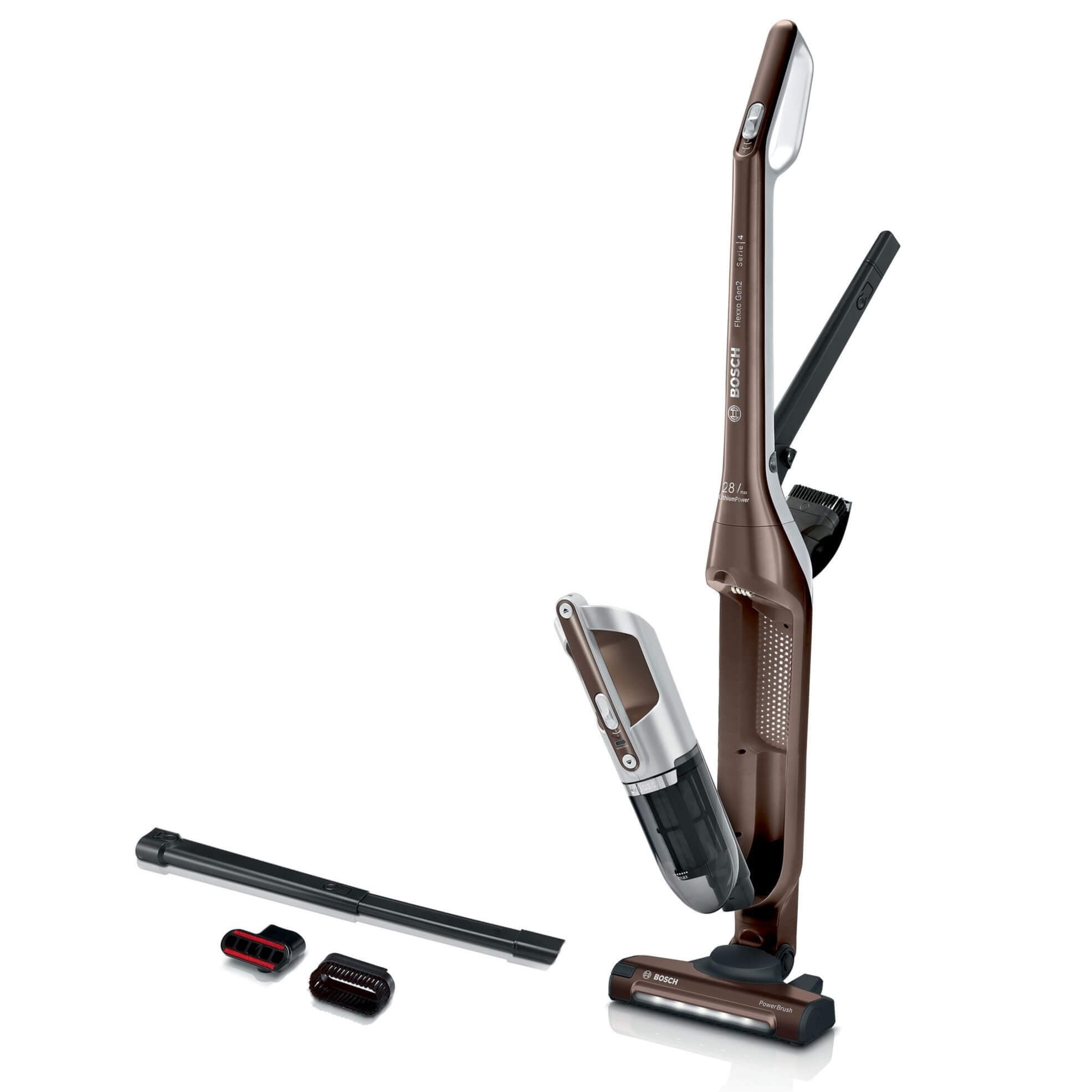 Series 4, Cordless vacuum cleaner, Flexxo Gen2 23Vmax, Brown