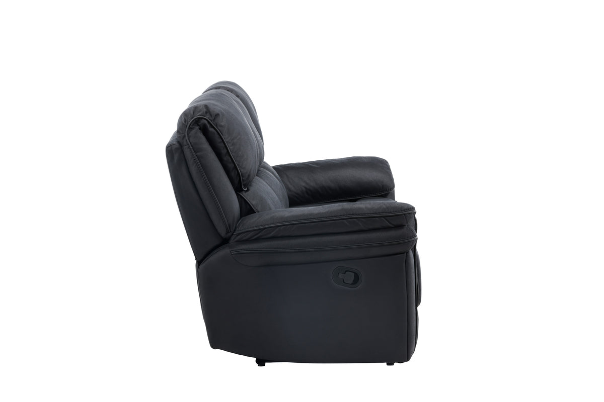 Reclinersoffor Svart