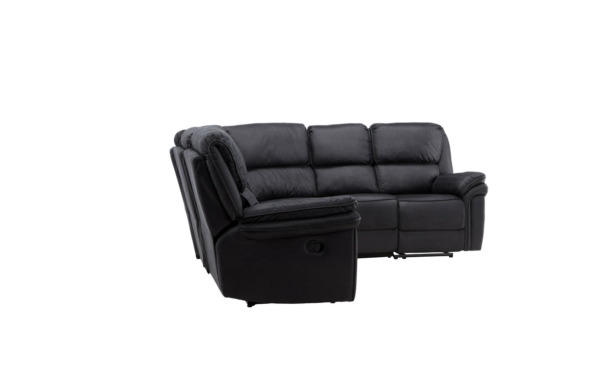 Reclinersoffor Svart