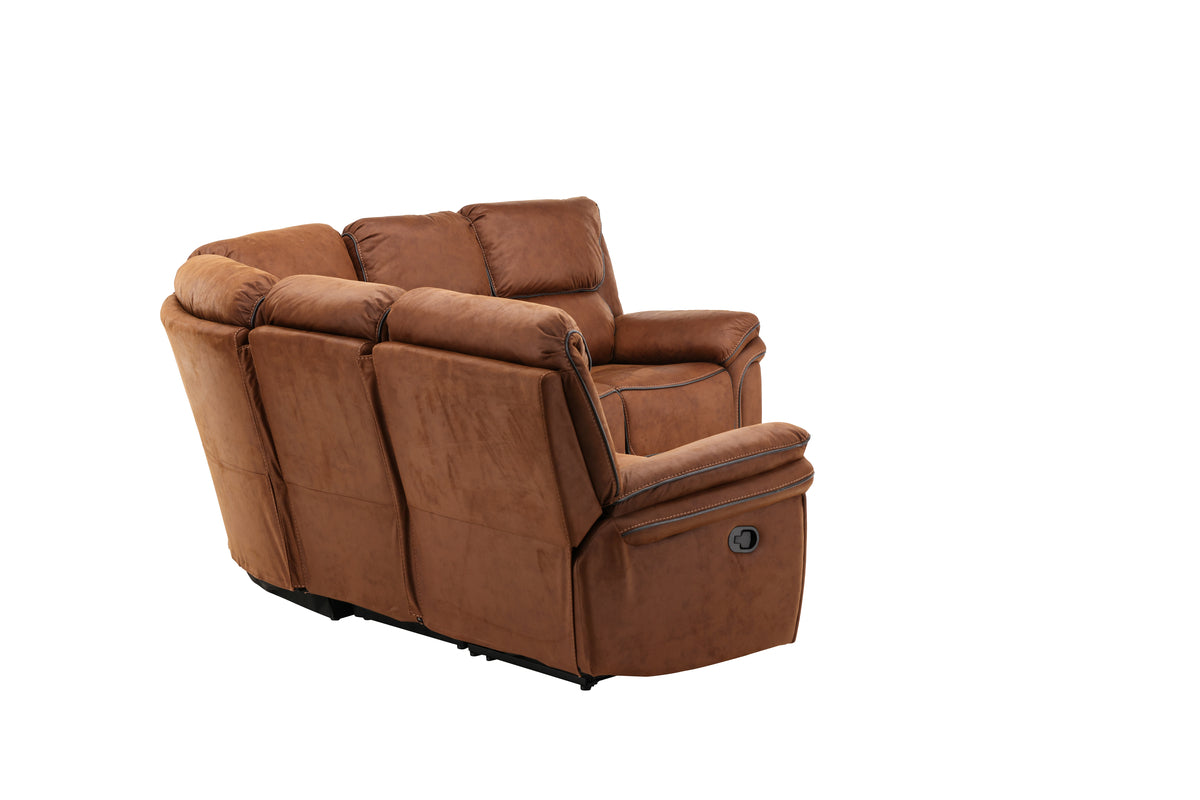 Reclinersoffor Brun