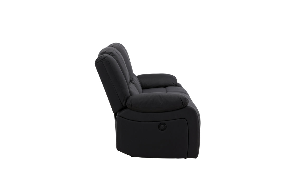 Reclinersoffor Svart