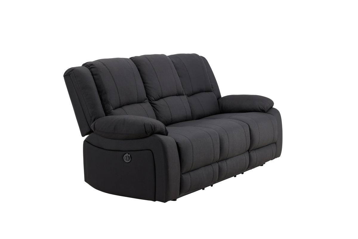 Reclinersoffor Svart