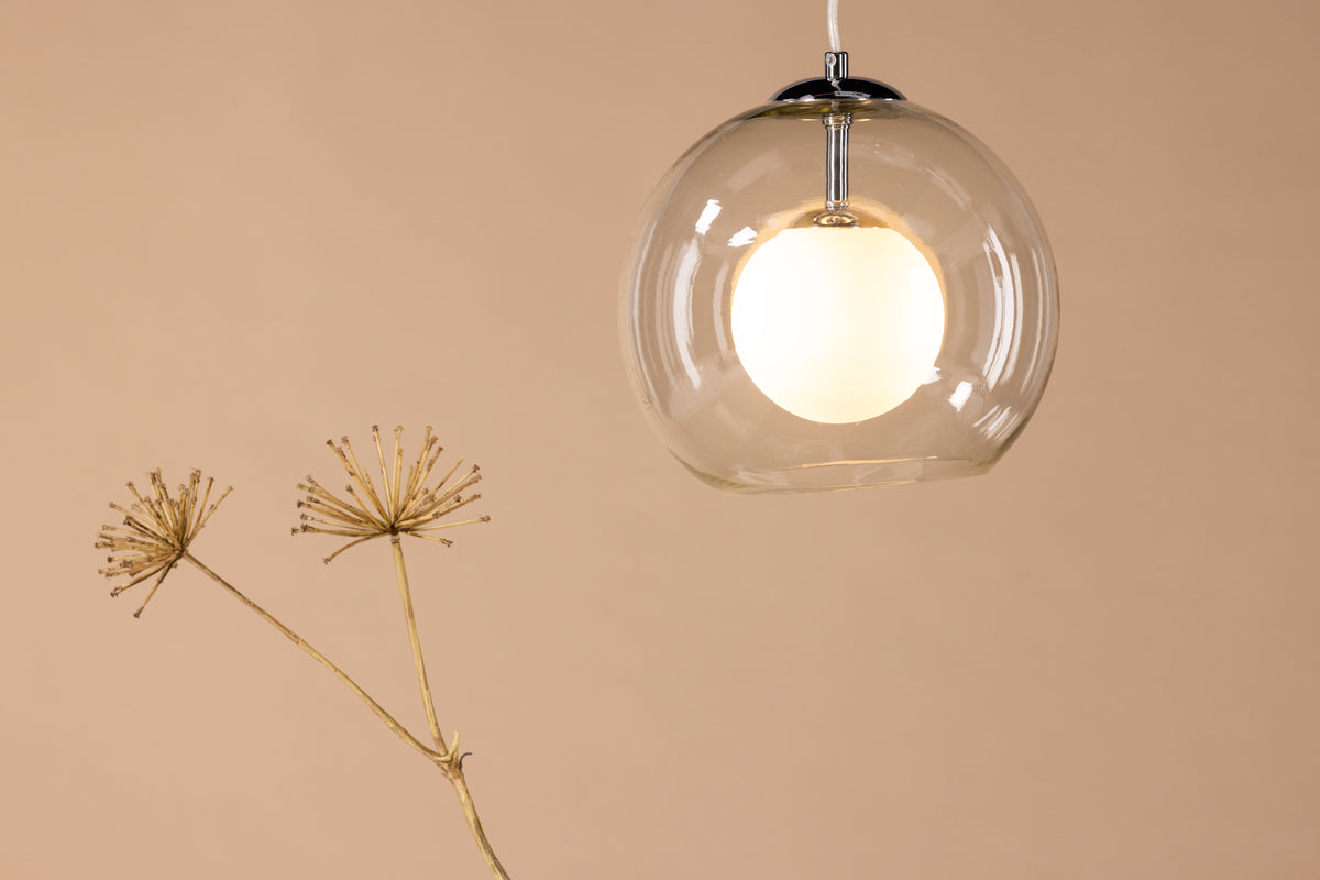 Roche Pendant Lamp Grey