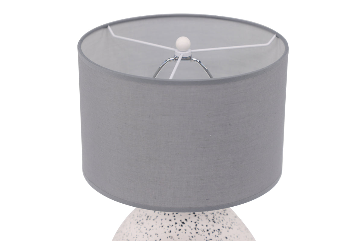 Sisteron Table Lamp White