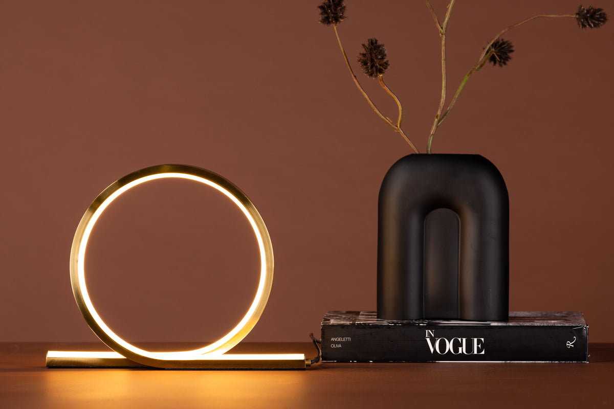 Saunier Table Lamp Gold