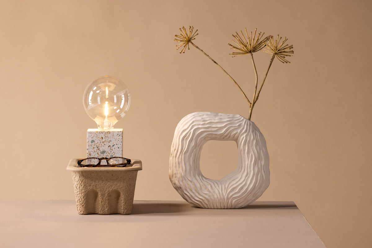 Rilche Table Lamp Grey