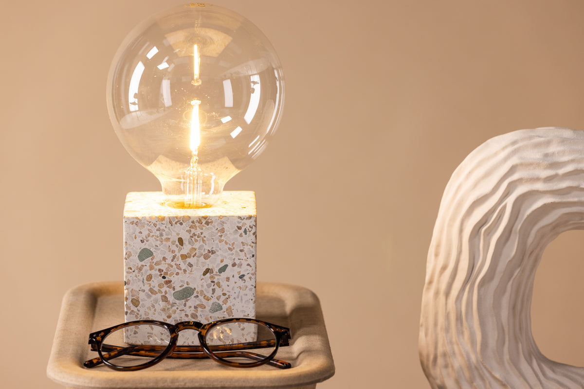 Rilche Table Lamp Grey