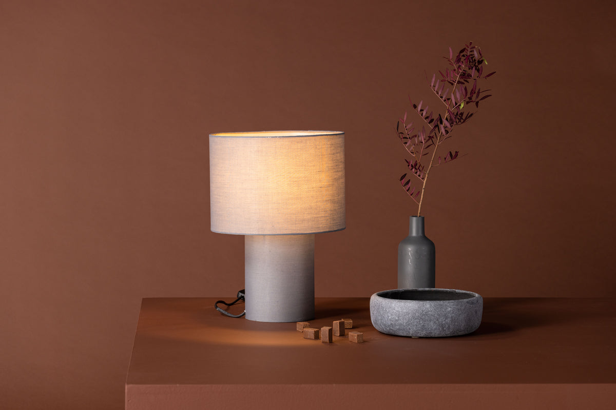 Etenio Table Lamp Dark Grey