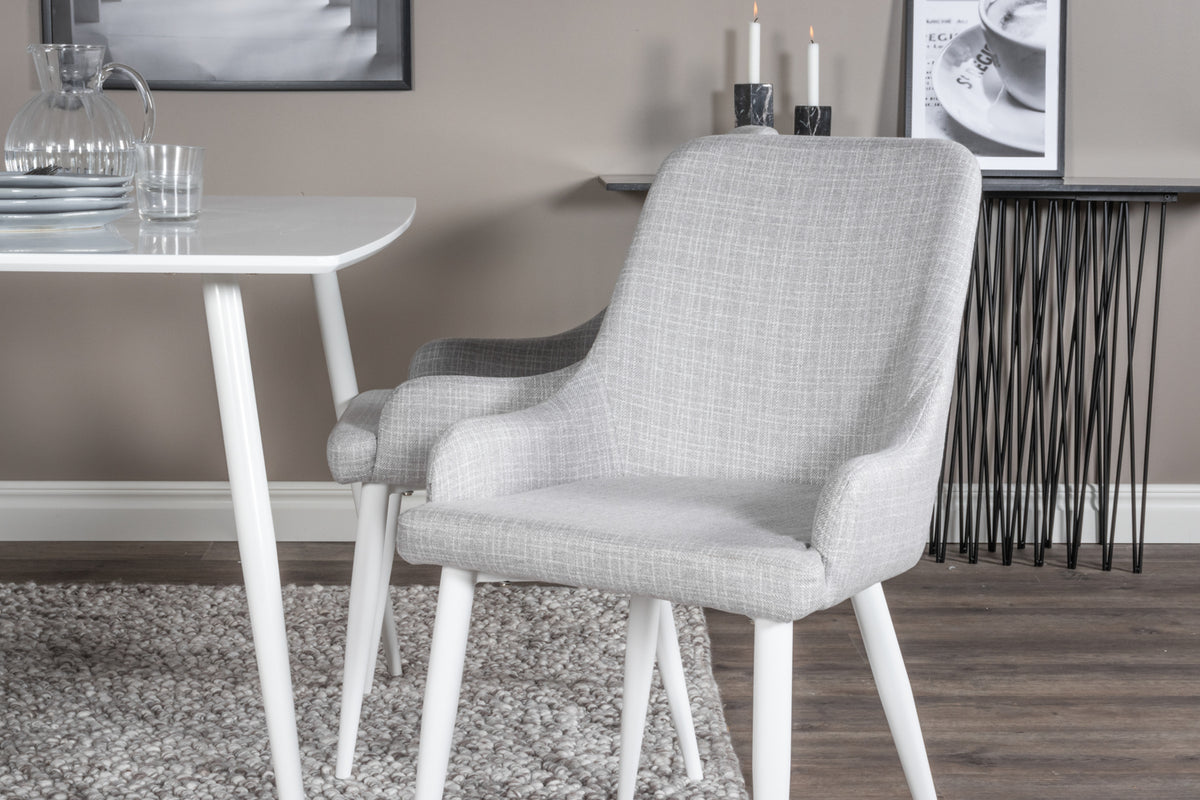 Plaza Dining Chair 2-pack Grey