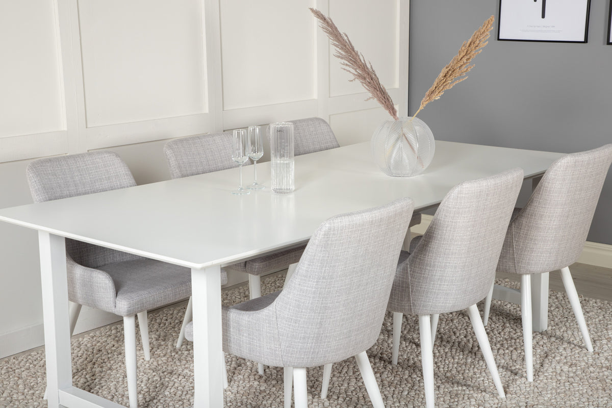 Plaza Dining Chair 2-pack Grey