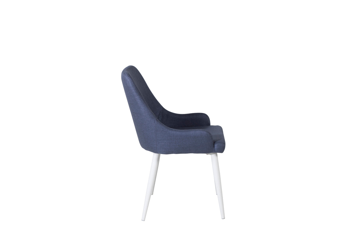 Plaza Dining Chair 2-pack Blue