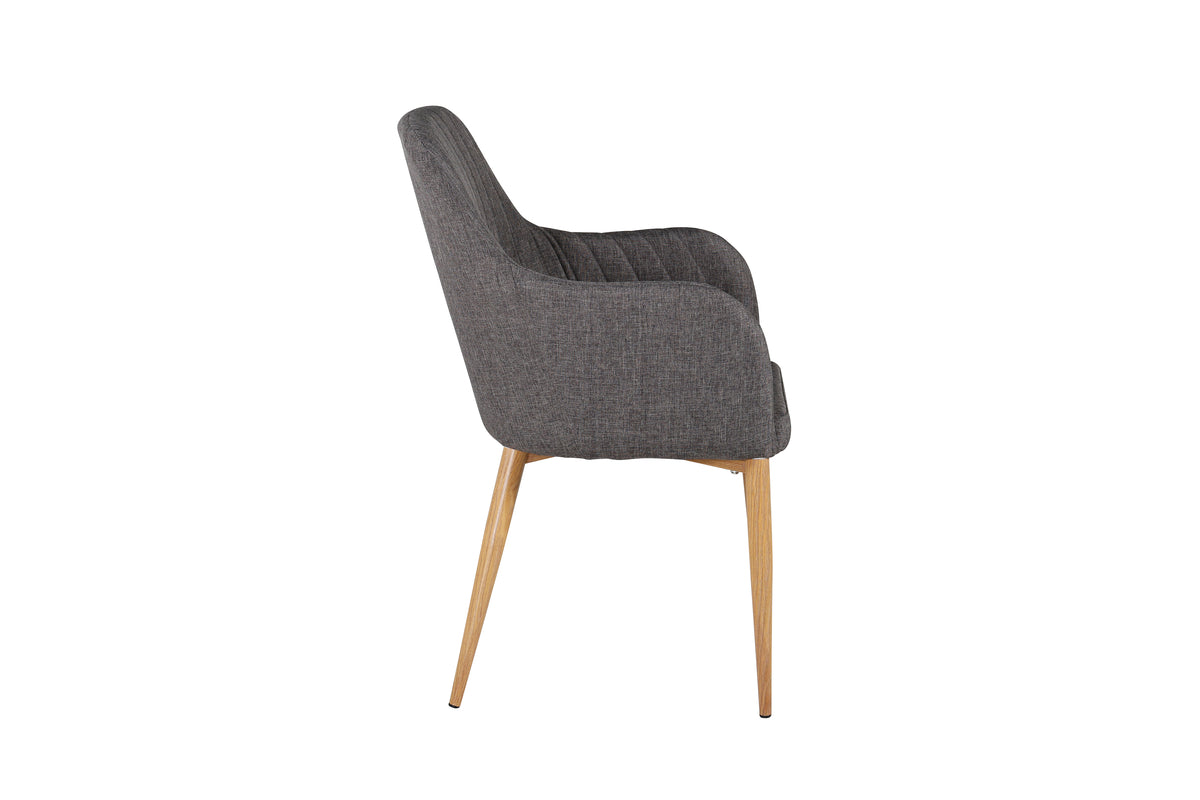 Comfort Dining Chair 2-pack Dark Grey