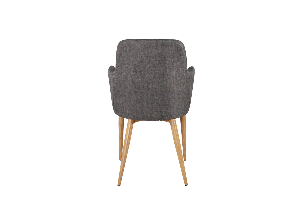 Comfort Dining Chair 2-pack Dark Grey