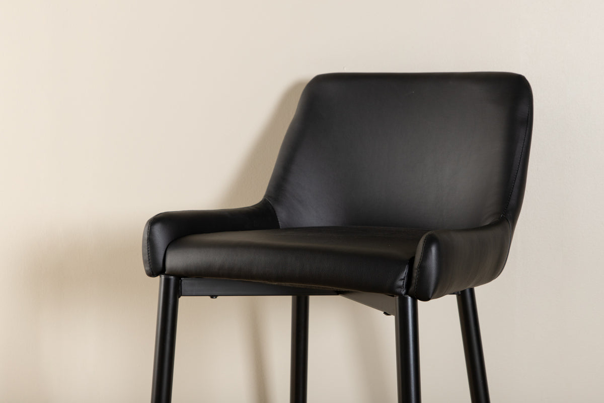 Plaza Bar Chair 2-pack Black