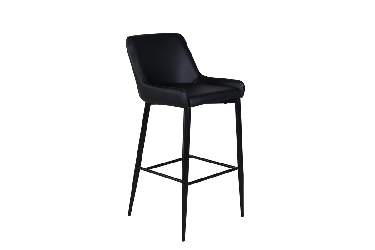 Plaza Bar Chair 2-pack Black