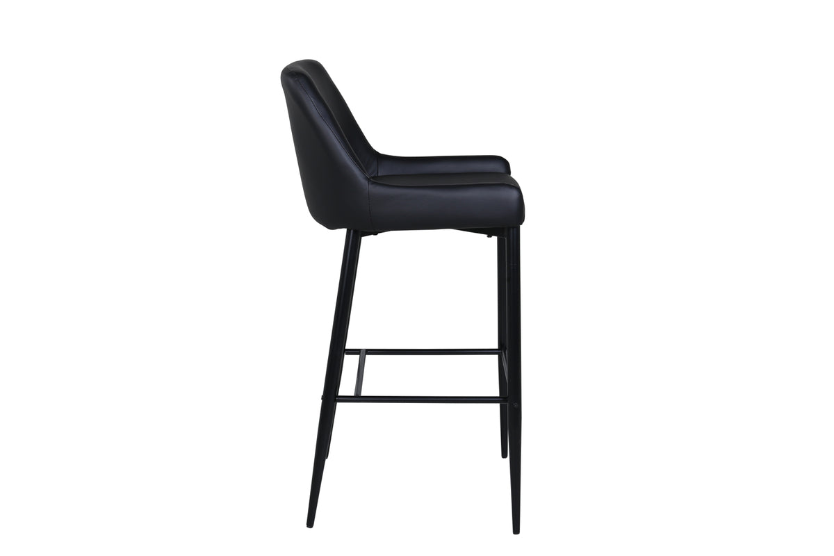 Plaza Bar Chair 2-pack Black