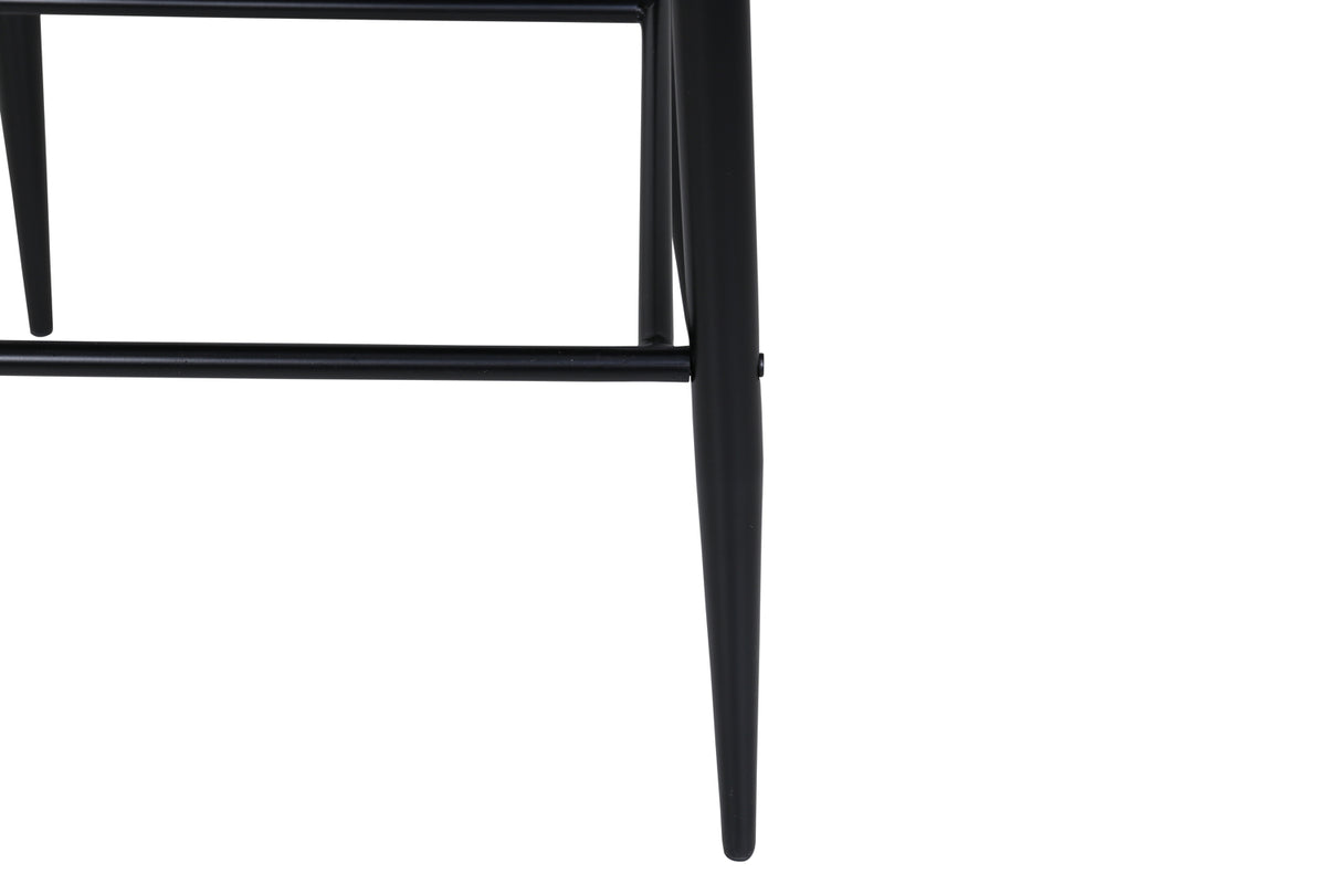 Plaza Bar Chair 2-pack Black