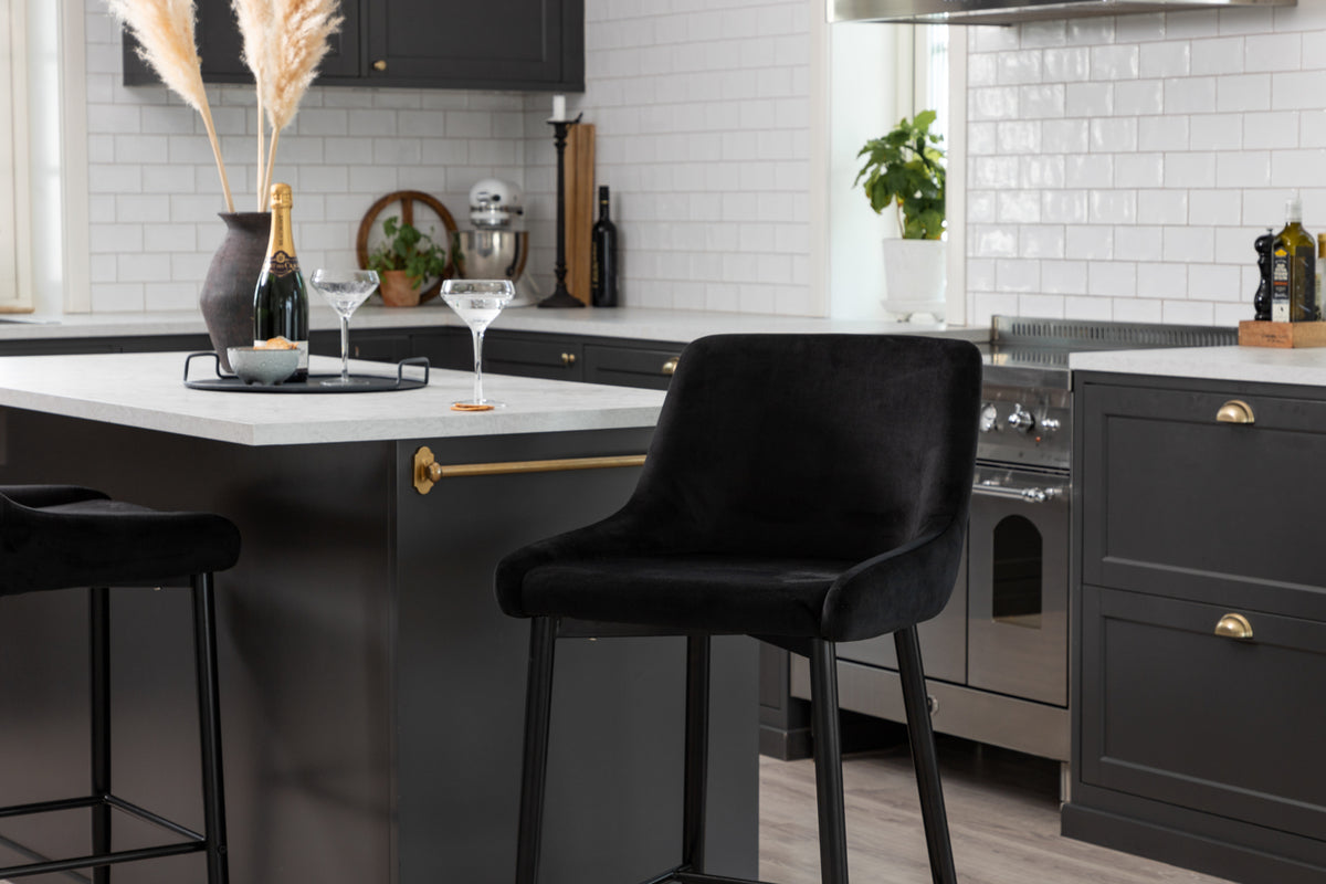 Plaza Bar Chair 2-pack Black