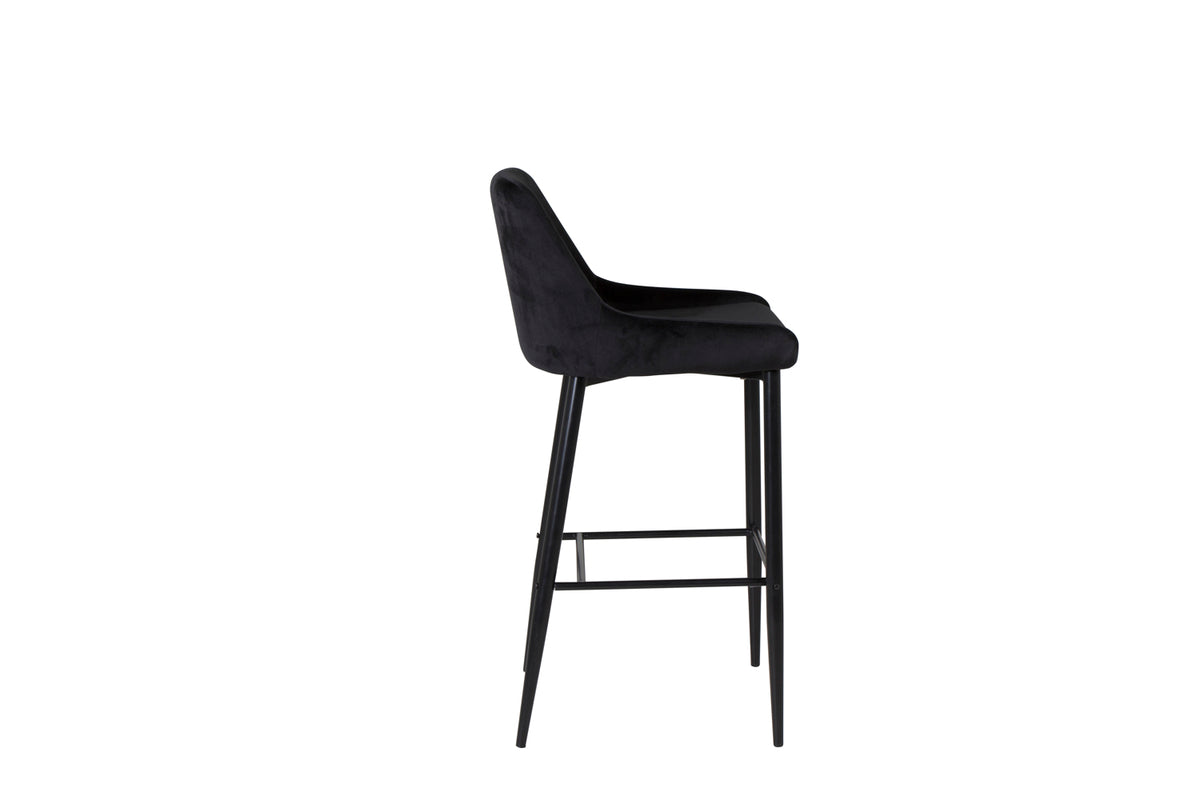 Plaza Bar Chair 2-pack Black