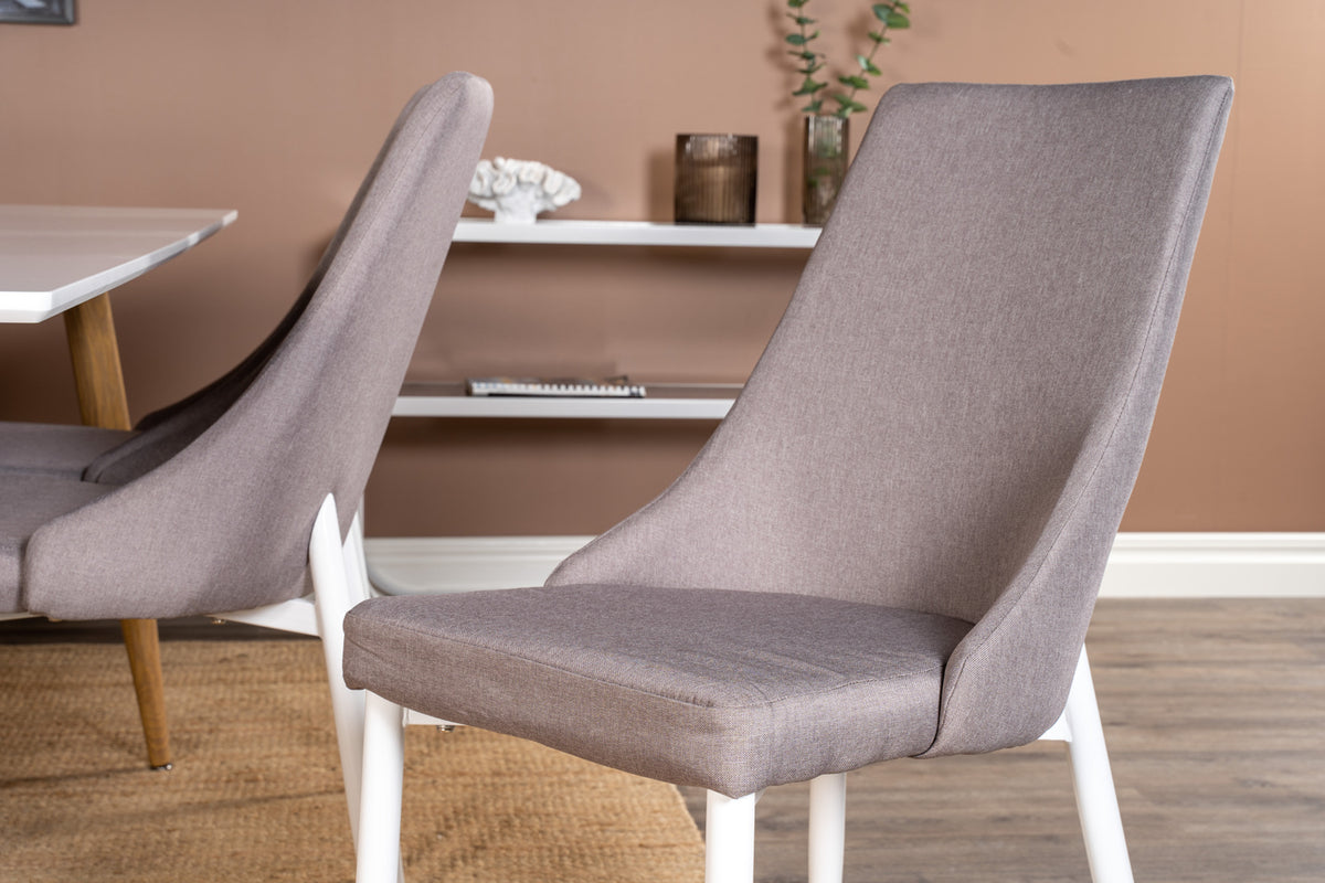 Leone Dining Chair 2-pack Grey