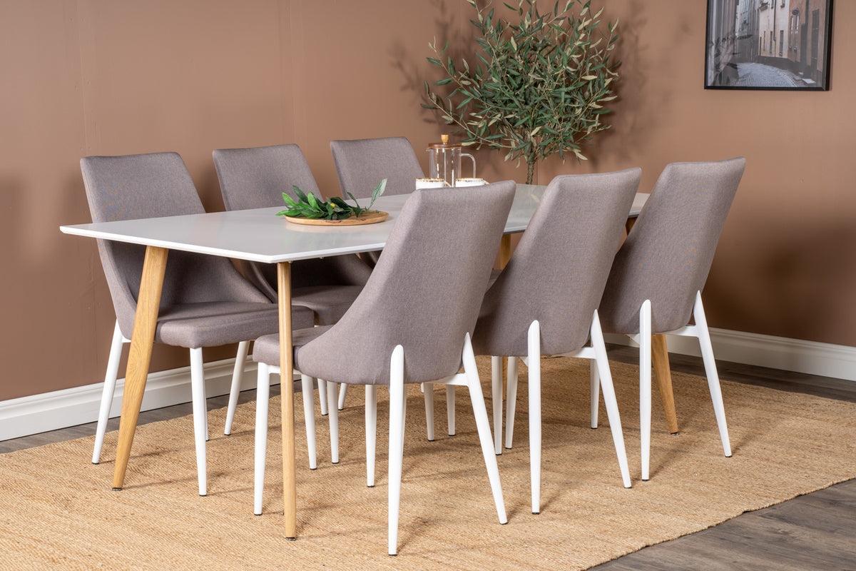 Leone Dining Chair 2-pack Grey