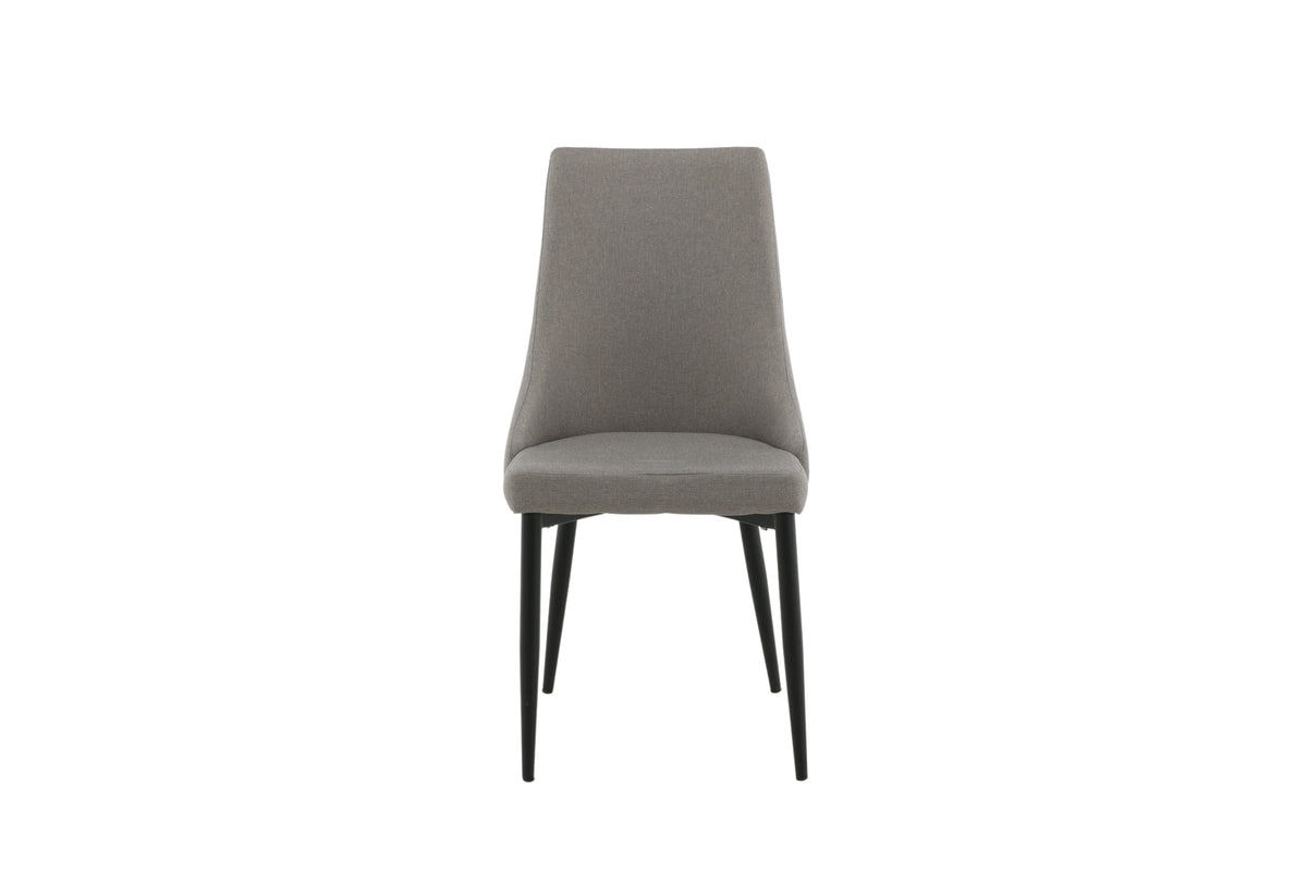 Leone Dining Chair 2-pack Grey