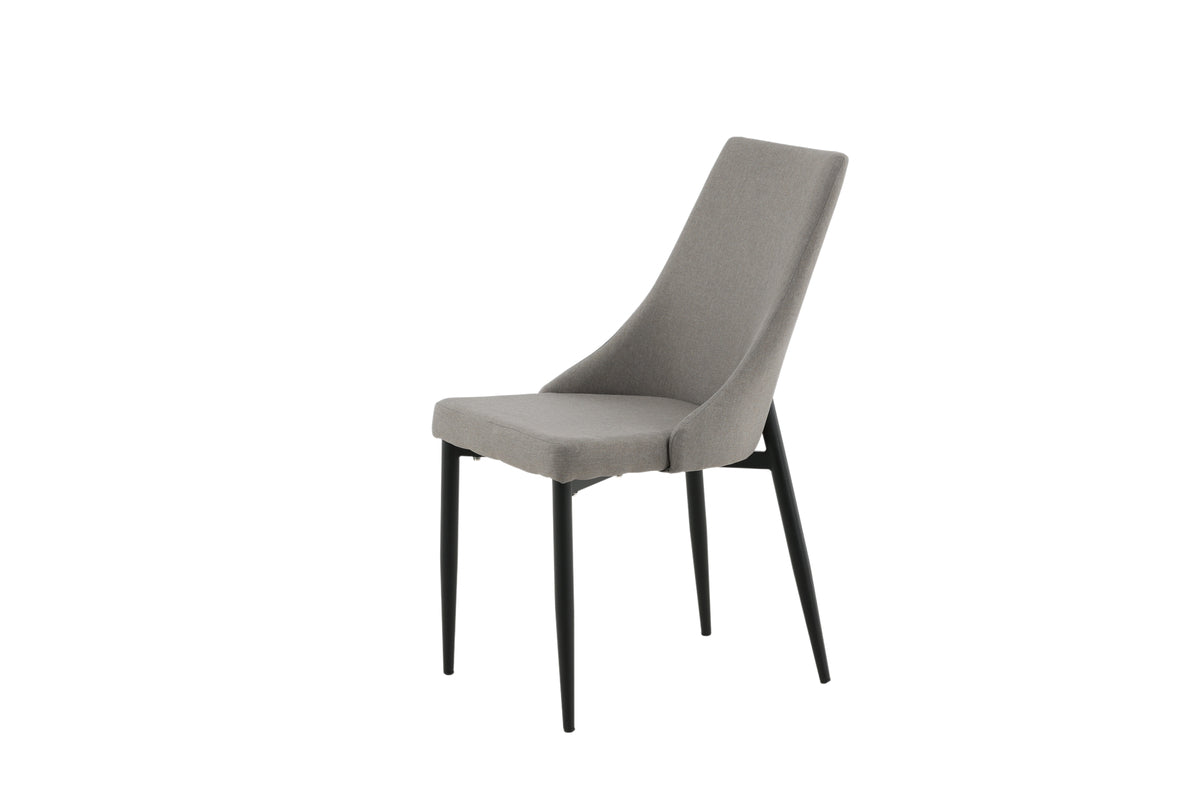 Leone Dining Chair 2-pack Grey
