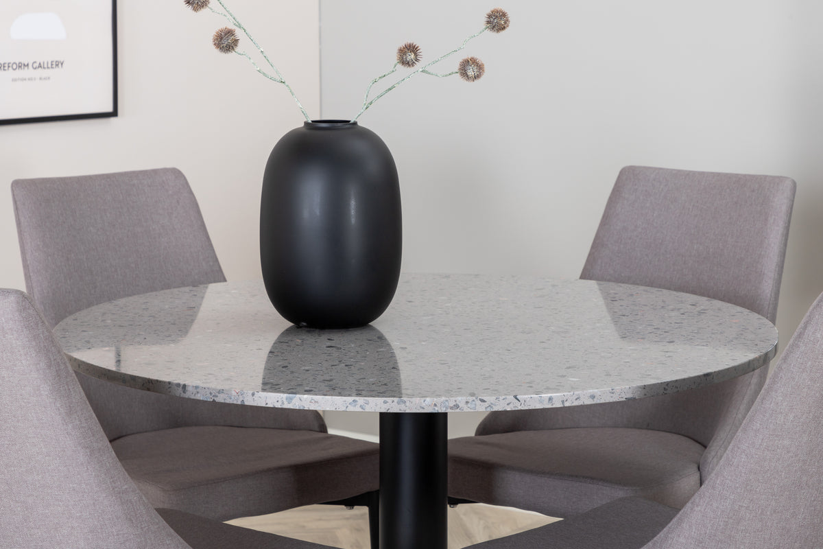 Leone Dining Chair 2-pack Grey