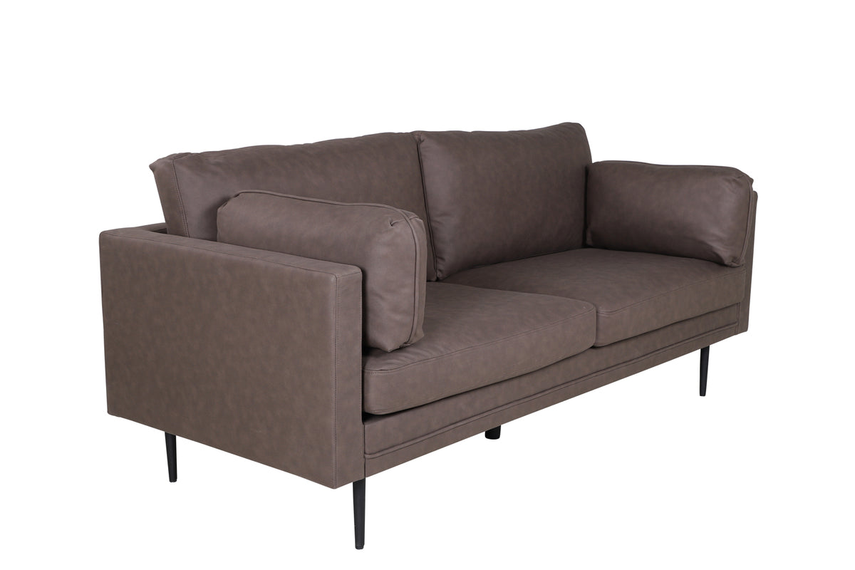 3-sits soffor Brun