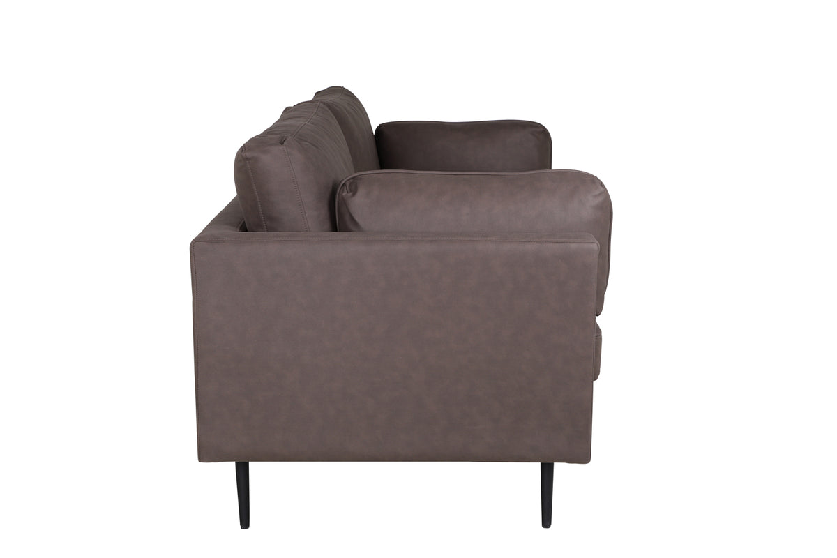 3-sits soffor Brun