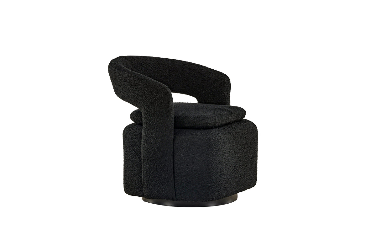 Laurel Armchair Black