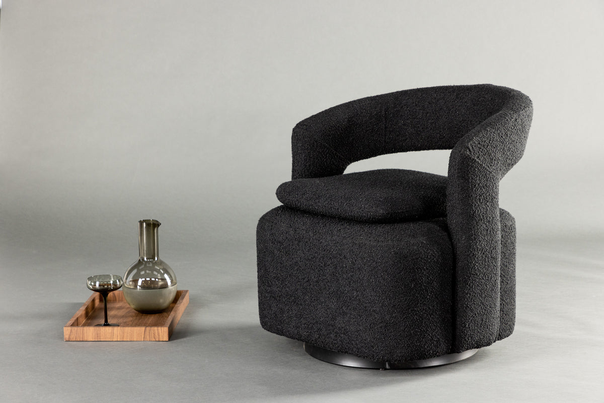 Laurel Armchair Black