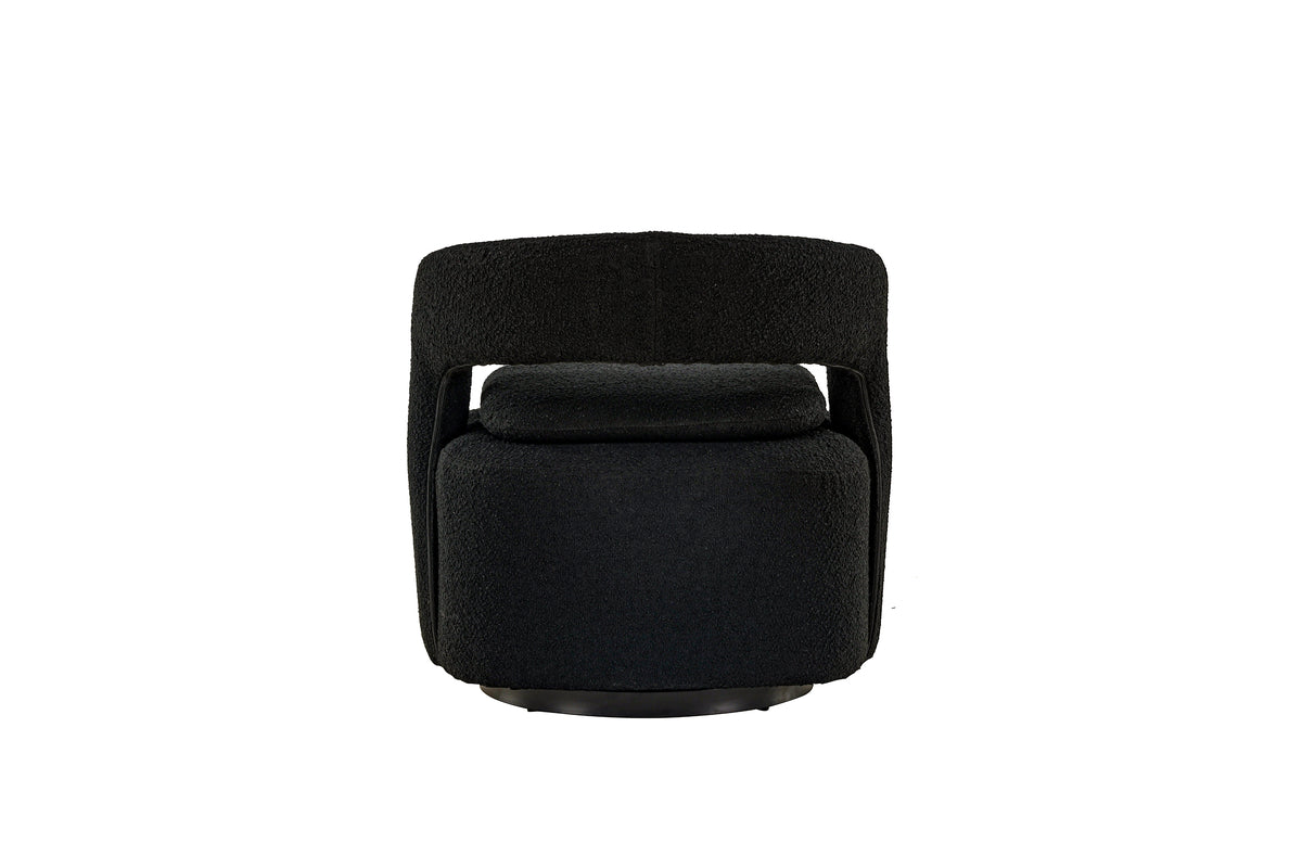 Laurel Armchair Black