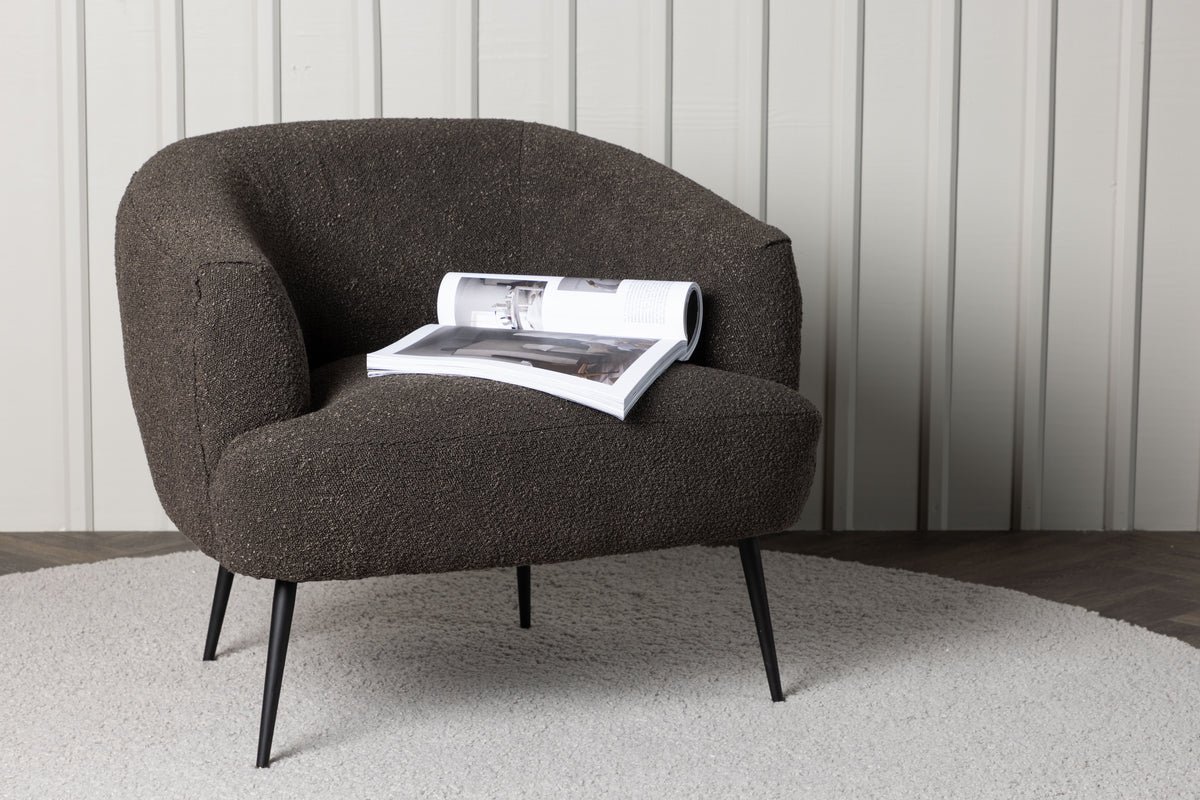 Derry Armchair Dark Grey