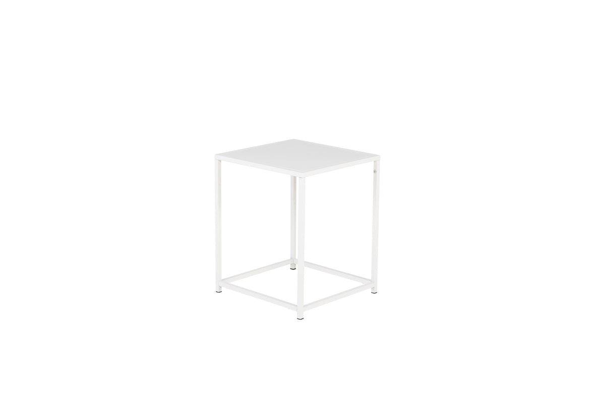 Staal Side Table 37 x 38 White
