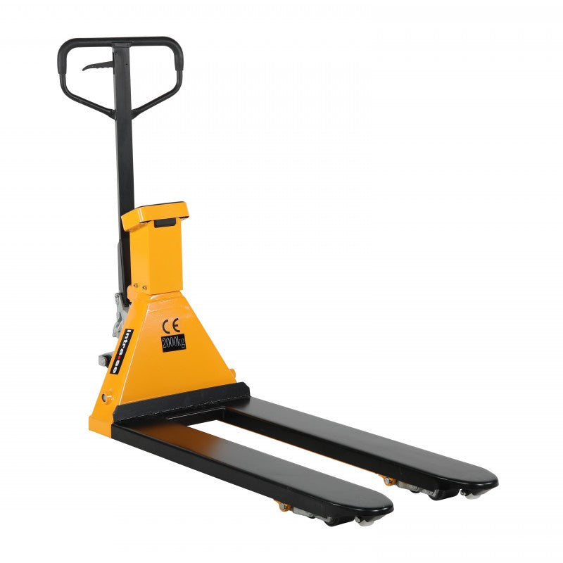 ACW 20S Vågvagn B/P – gaffelvagn med inbyggd våg och batteri