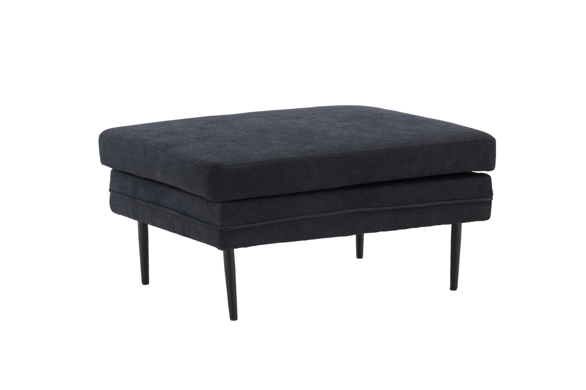 Boom Ottoman 70 x 49 x 90 Black