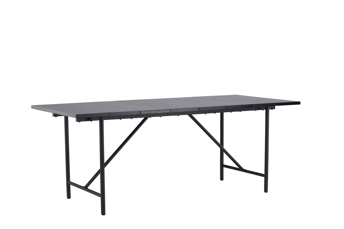 Astrid Rectangular Dining Table 200 x 90 Black