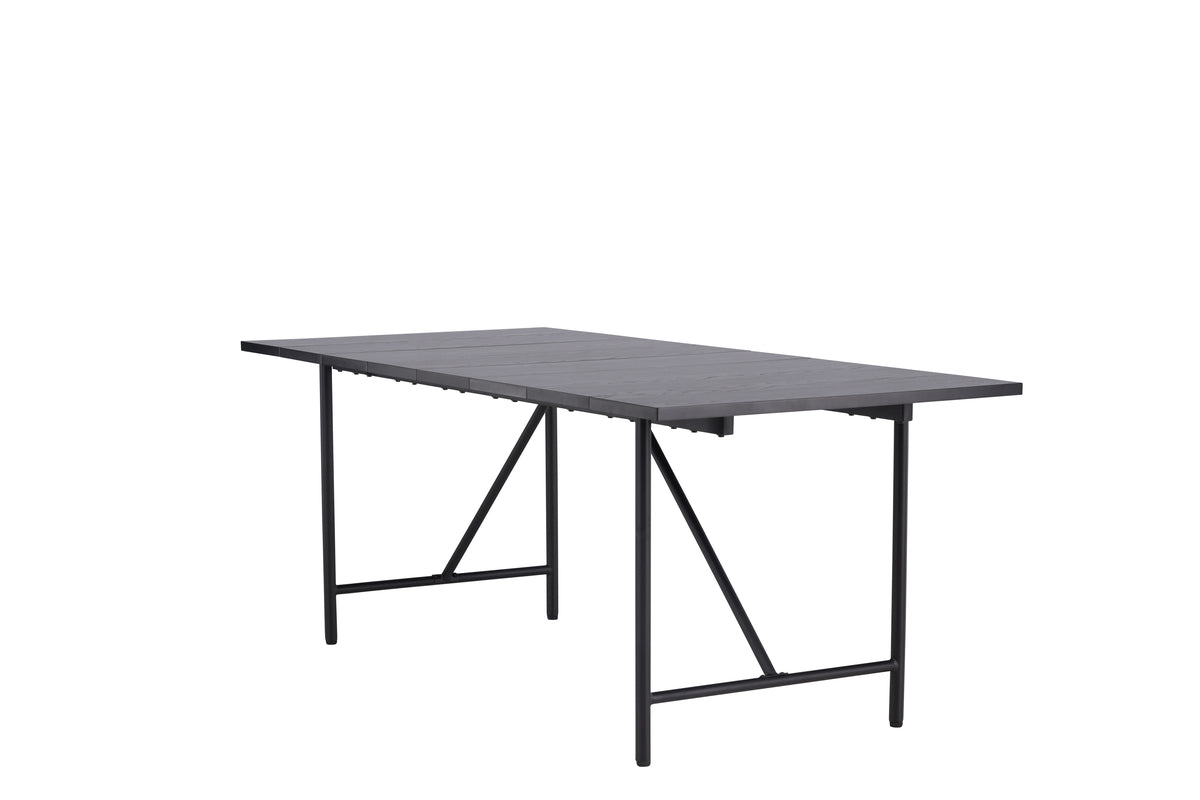 Astrid Rectangular Dining Table 200 x 90 Black